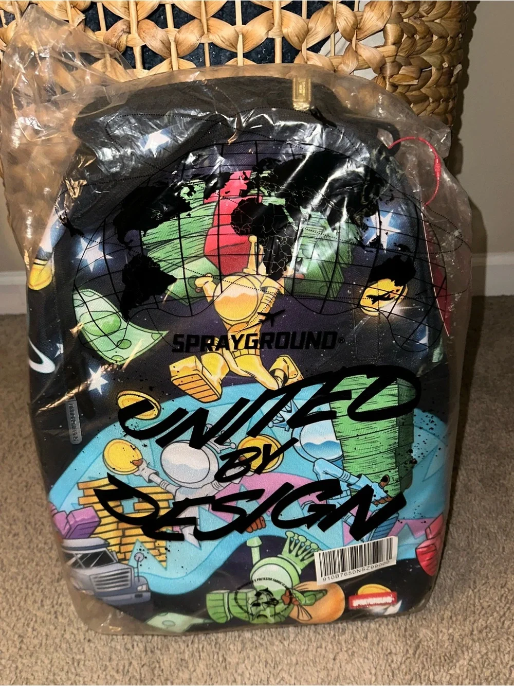 Sprayground Astro Crew-Space Stacks Backpack